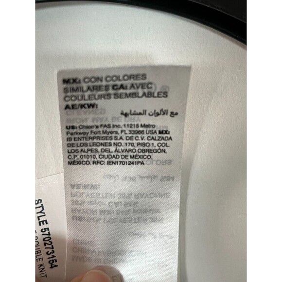 Soma Reversible Double Knit Pajamas Large 2 in 1 Shorts Long Sleeve Pink Gray - Picture 11 of 16